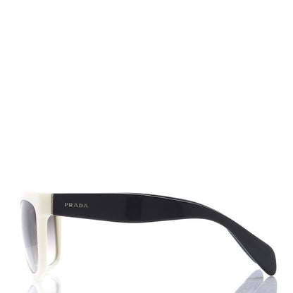 Prada Sunglasses SPR 07P Black White 3 of 8