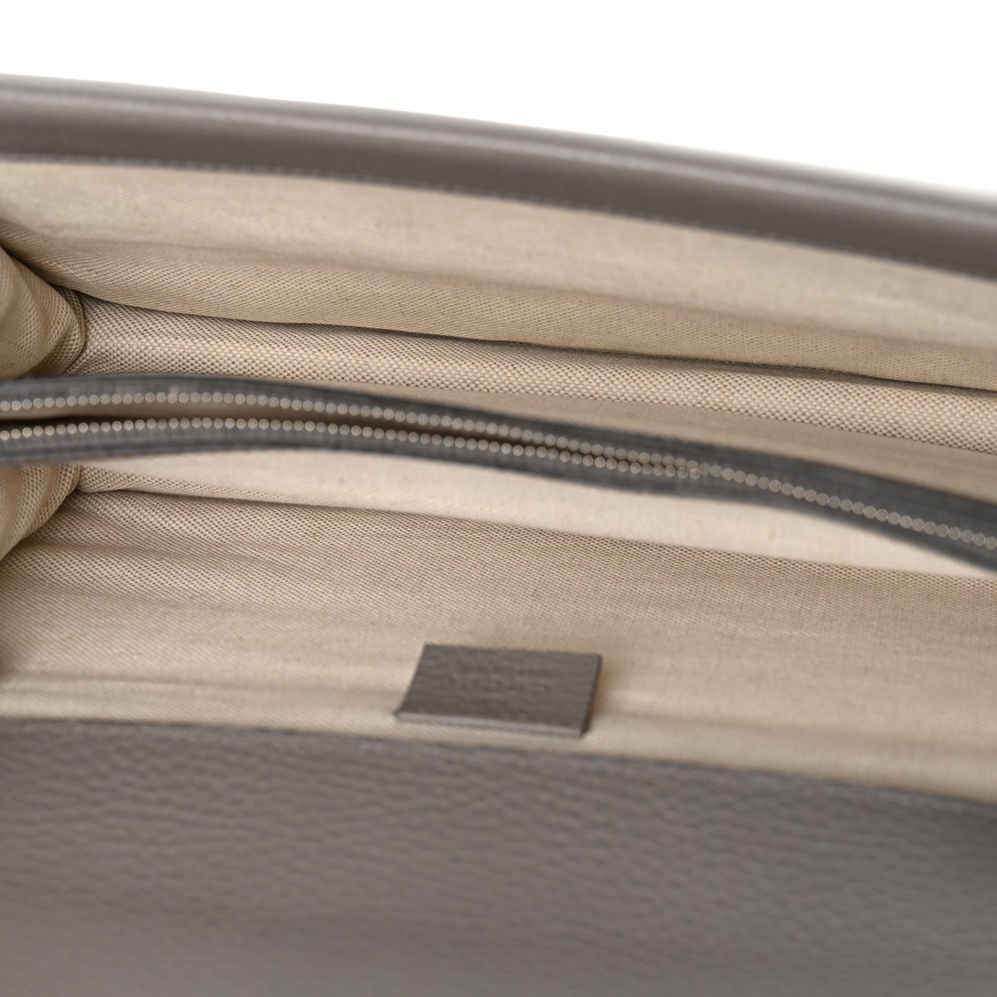 Pebbled Calfskin Small Dionysus Shoulder Bag Dusty Grey