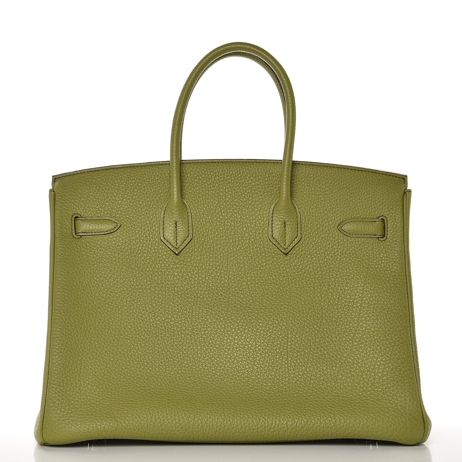 Hermes Togo Birkin 35 Vert Anis 4 of 31