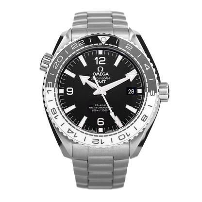 Omega Stainless Steel 43mm Seamaster Planet Ocean GMT Automatic Watch Black 215.30.44.22.01.001 1 of 5