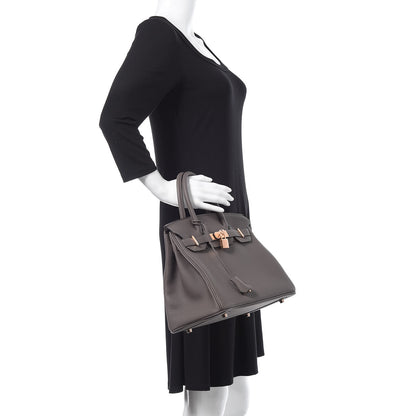 Hermes Togo Birkin 30 Etain 2 of 28