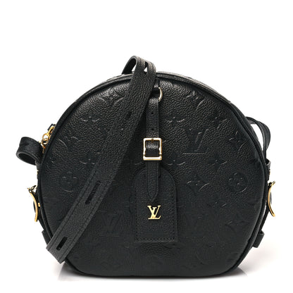 Louis Vuitton Empreinte Boite Chapeau Souple MM Black 1 of 9