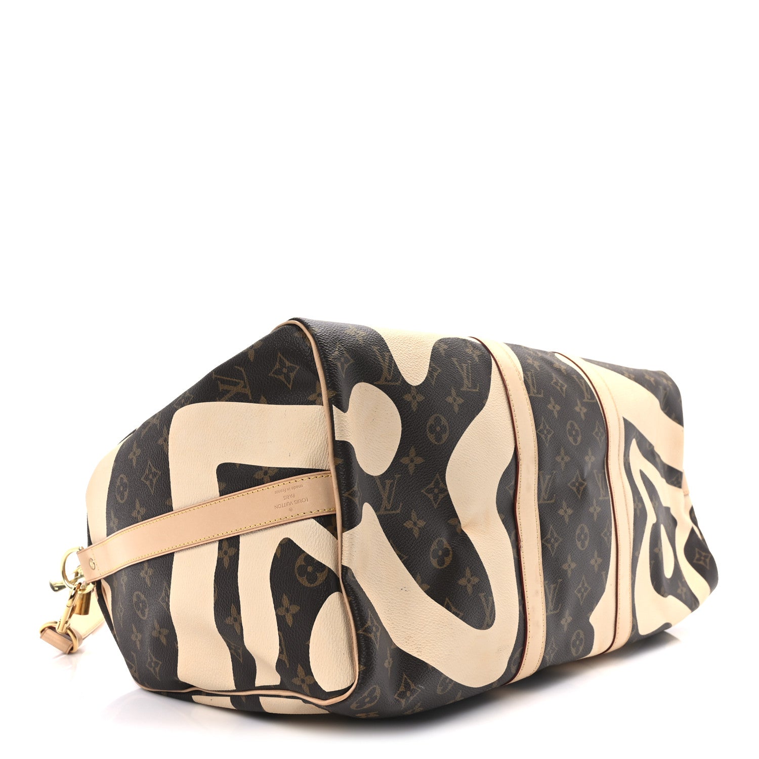 Louis Vuitton Monogram Tahitienne Saint Barth Keepall Bandouliere 50 4 of 9
