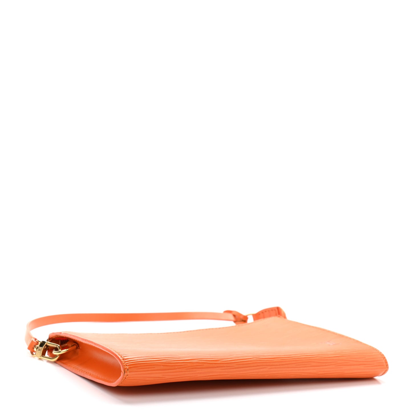 Epi Pochette Accessories 24 Mandarin