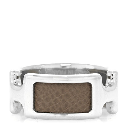 Hermes Madame Calfskin Olympe Ring M Etoupe 1 of 5
