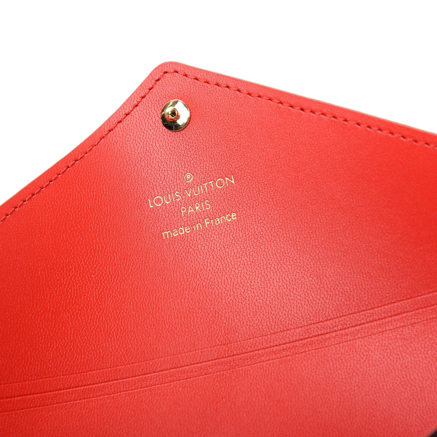 Monogram Medium Kirigami Pochette Insert Coquelicot