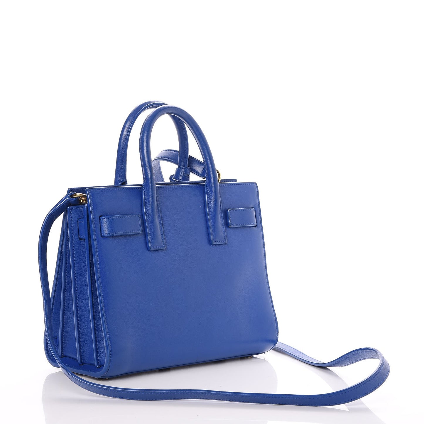Calfskin Nano Sac De Jour Royal Blue