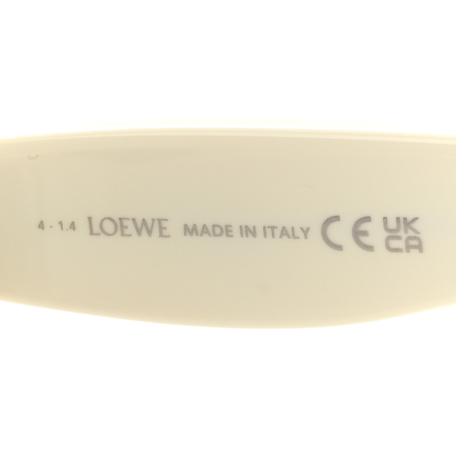 Loewe Acetate Curvy Sunglasses LW40153I White 5 of 7