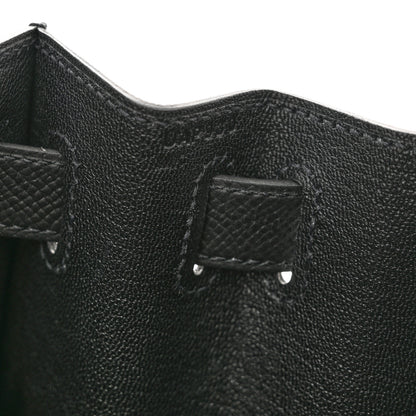 Hermes Epsom Kelly Sellier 28 Black 7 of 12