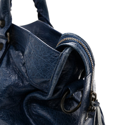 Balenciaga Agneau Classic Hardware City Bleu Mineral 13 of 16