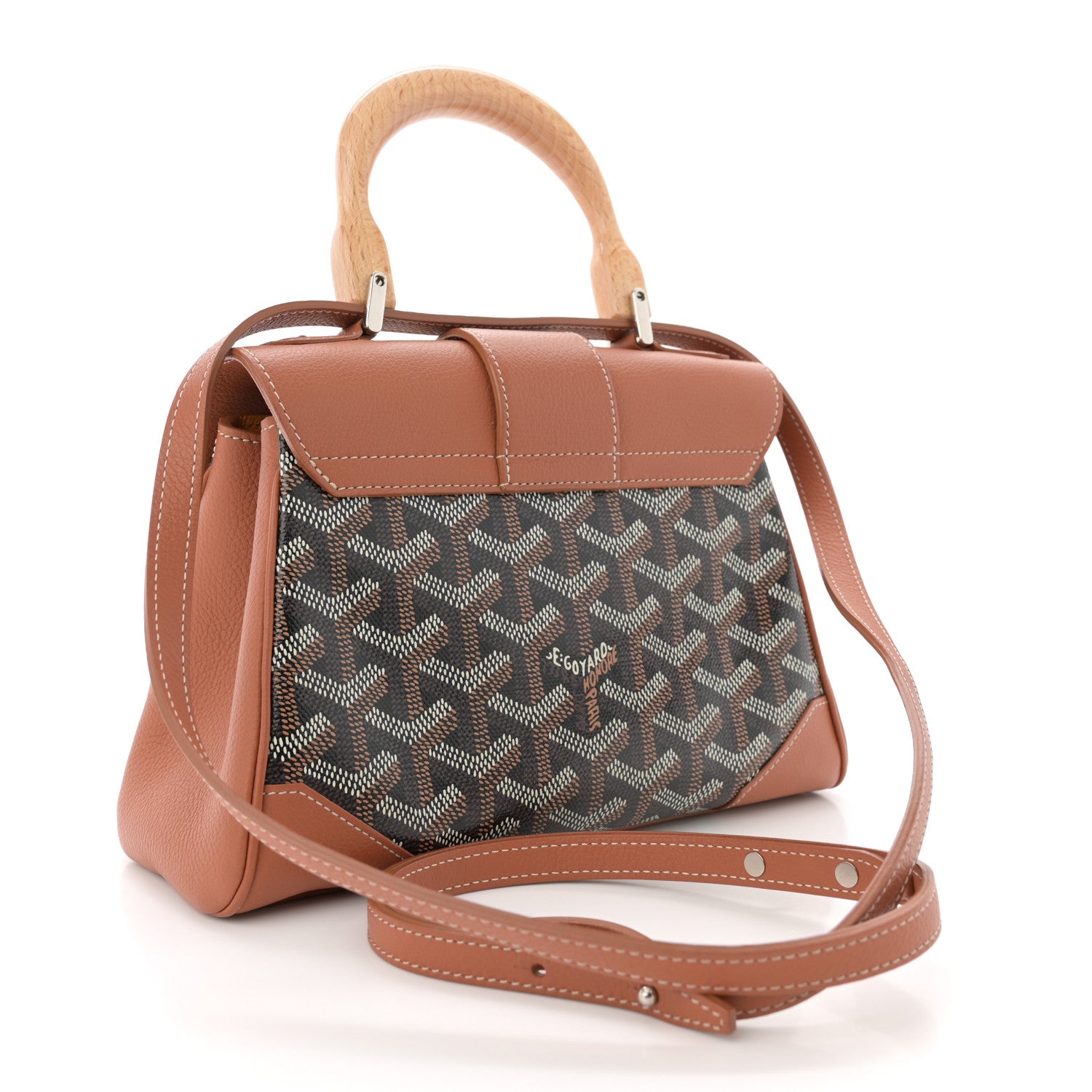 Goyard Goyardine Mini Saigon Black Gold 2 of 13