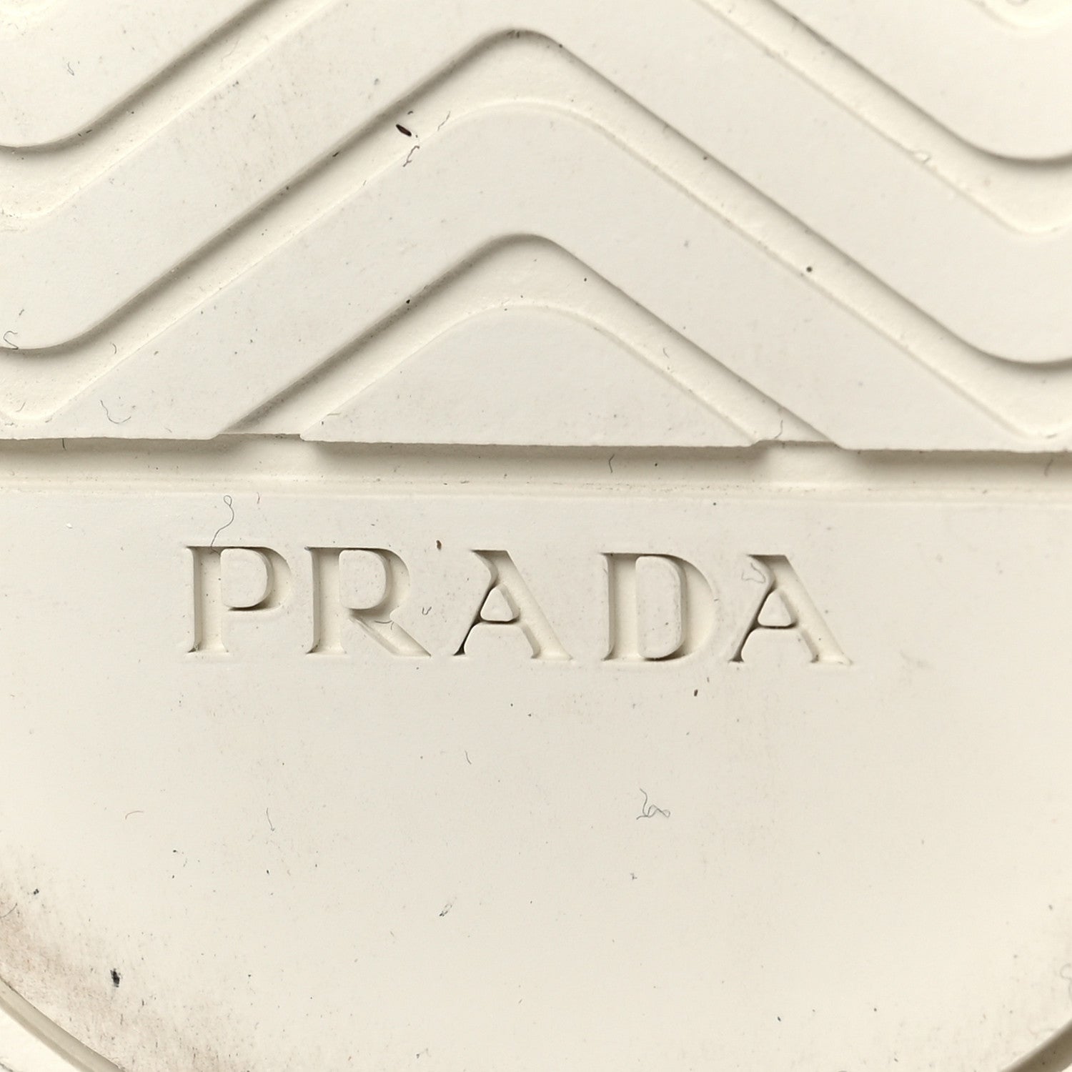 Prada Canvas Triangle Logo Wheel 35mm Sneakers Black 7 of 8