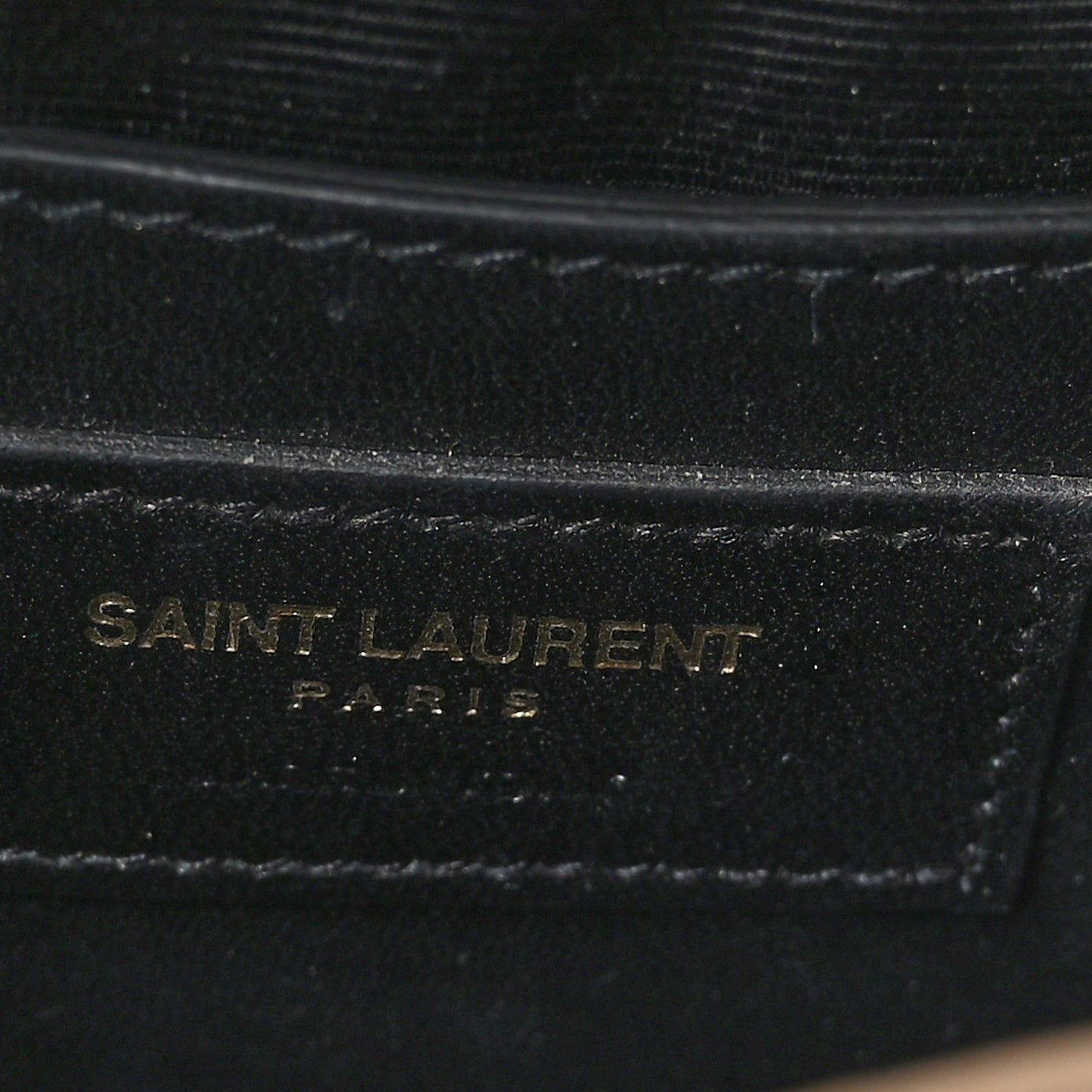 Grain De Poudre Small Monogram Kate Satchel Dark Beige