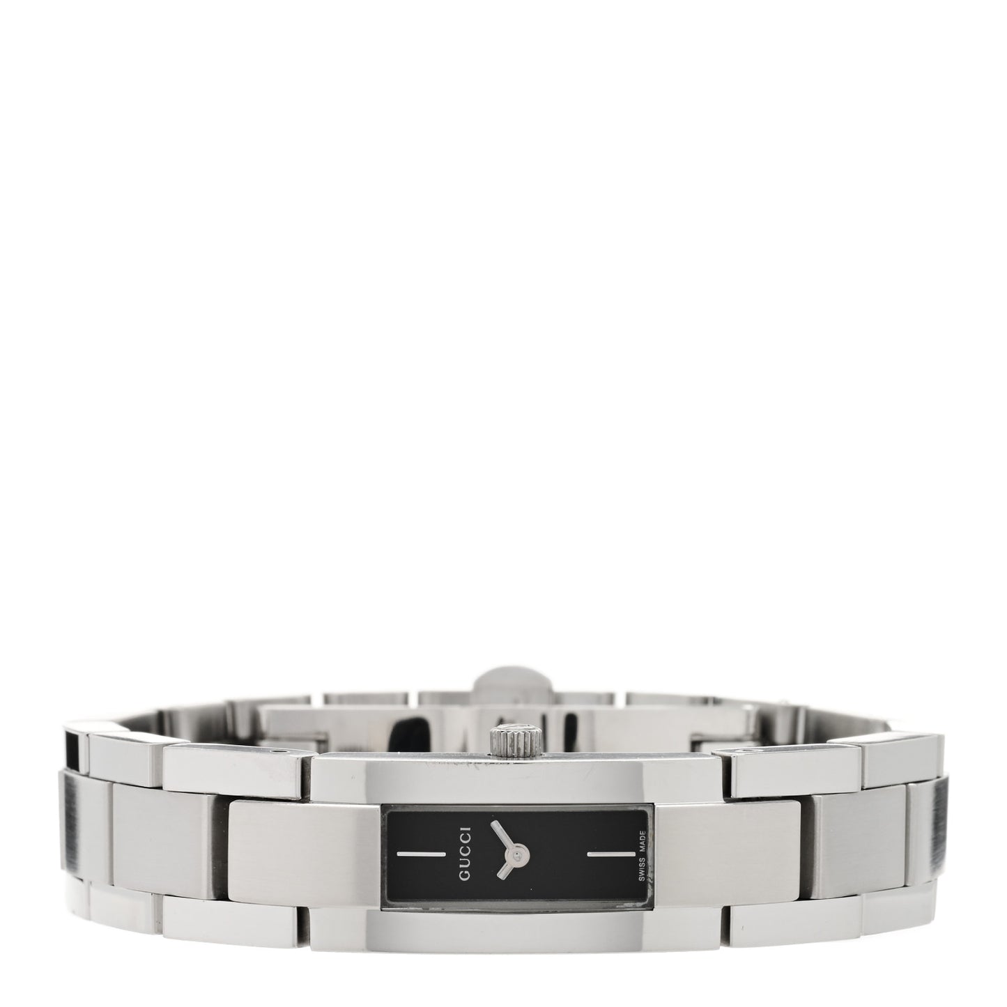 Stainless Steel 13mm 4600L Quartz Watch Black