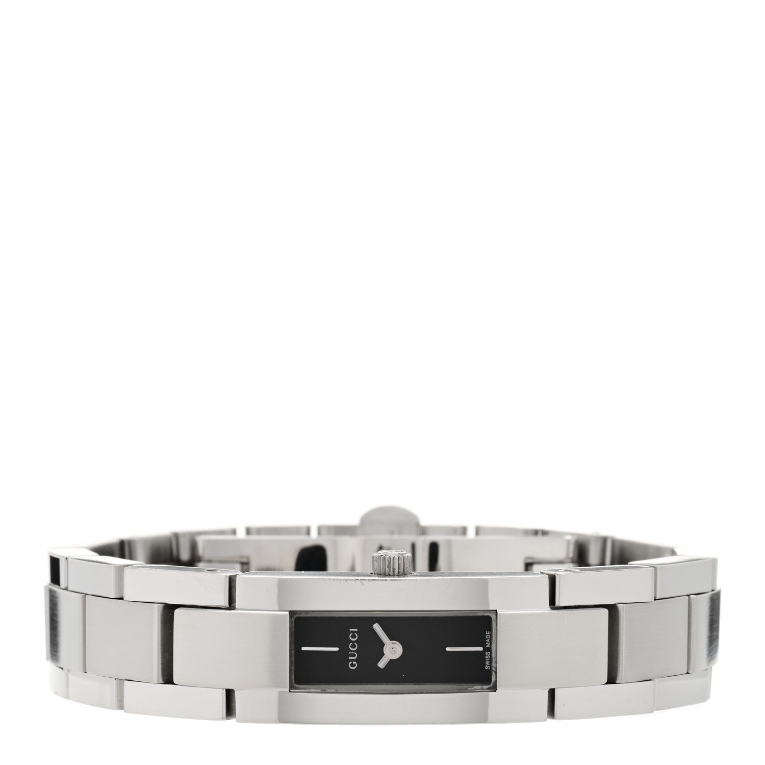 Gucci Stainless Steel 13mm 4600L Quartz Watch Black 2 of 4