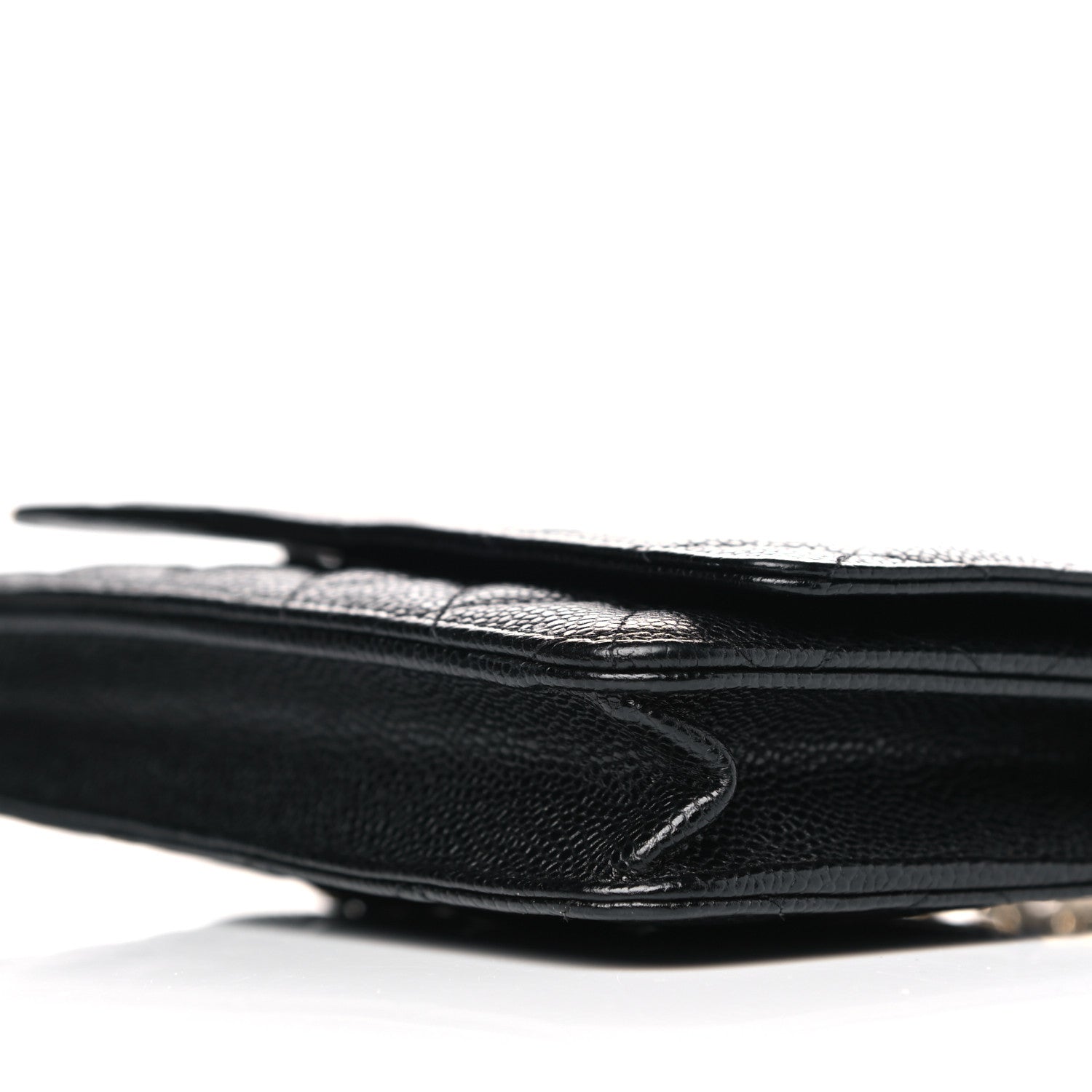 Chanel Caviar Quilted Wallet On Chain WOC Black 9 of 11