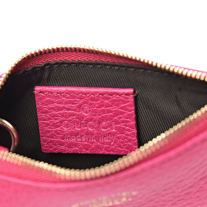 Gucci Dollar Calfskin Swing Key Case Blossom 6 of 8