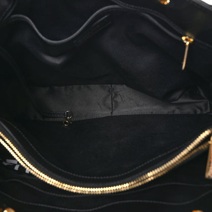 Chanel Caviar Quilted Grand Shopping Tote GST Black 5 of 11