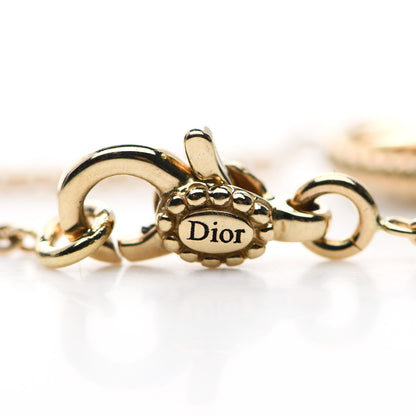 Christian Dior 18K Yellow Gold Diamond Mother of Pearl Rose Des Vents Bracelet 6 of 7