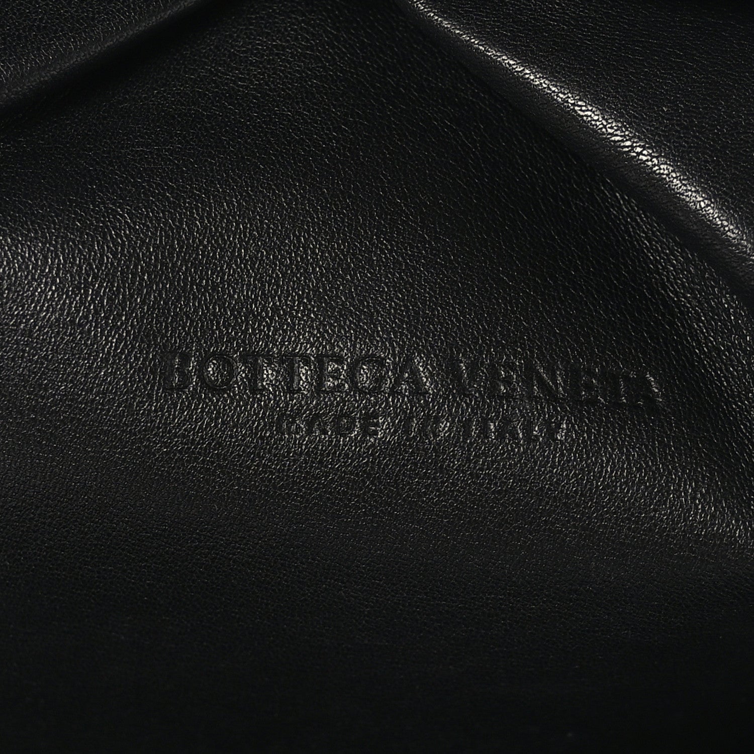 Bottega Veneta Smooth Butter Calf The Pouch Oversized Clutch Black 7 of 9