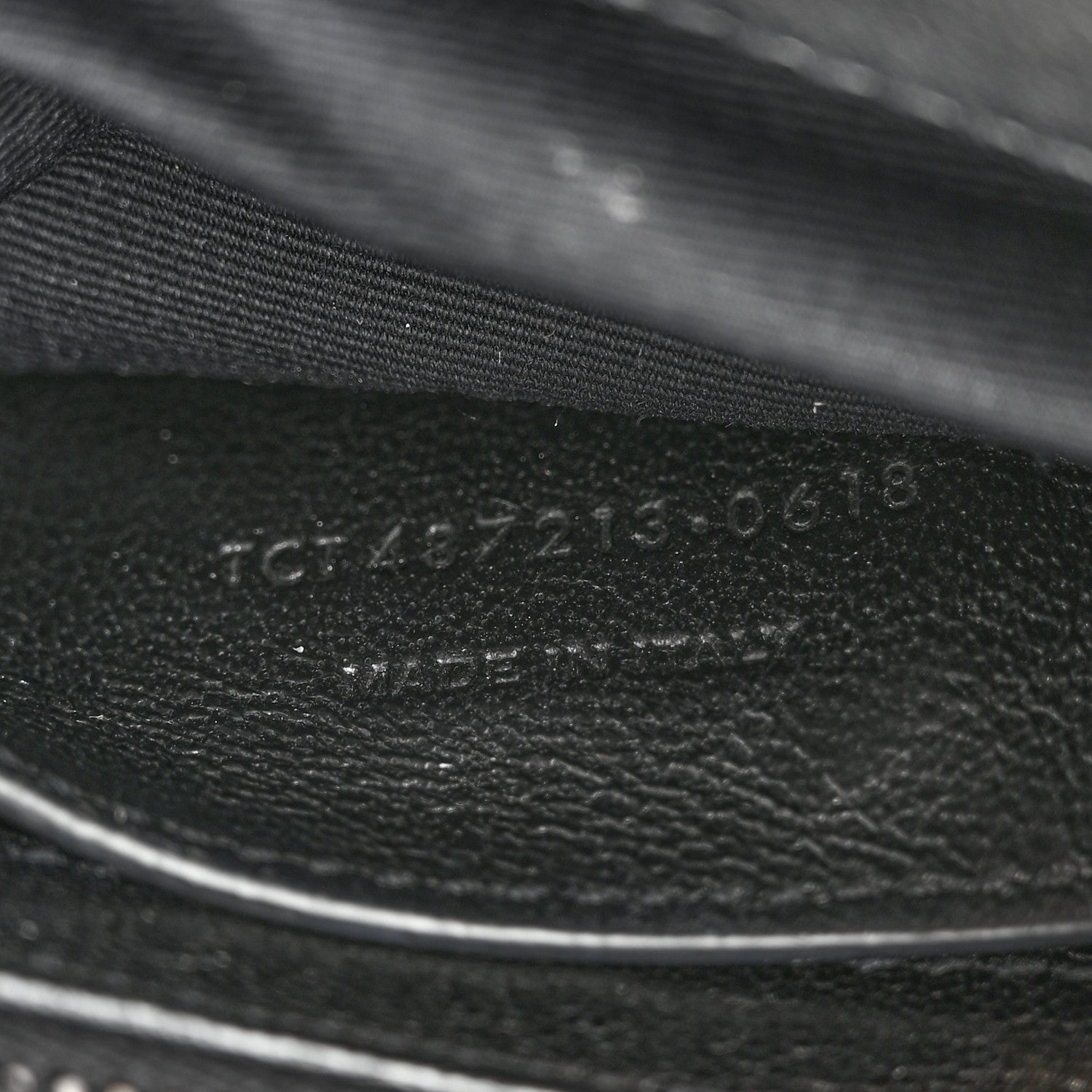 Saint Laurent Sheepskin Matelasse Chevron Monogram Medium College Bag Black 7 of 13