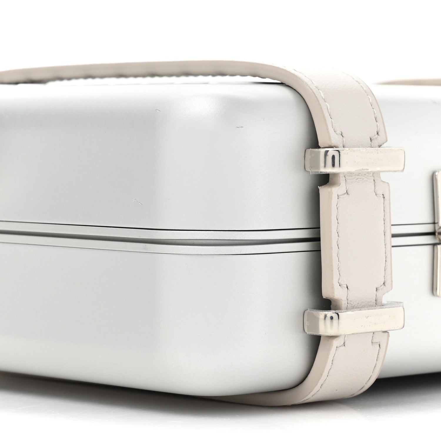 Christian Dior X RIMOWA Aluminum Personal Clutch On Strap Silver 13 of 15
