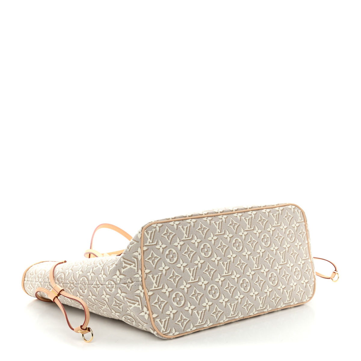 Louis Vuitton Jacquard Monogram Embleme Neverfull MM Peuplier 6 of 17