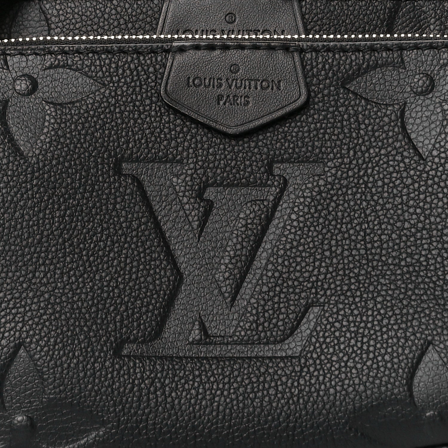 Louis Vuitton Empreinte Monogram Giant Wild At Heart Multi Pochette Accessories Black 10 of 12