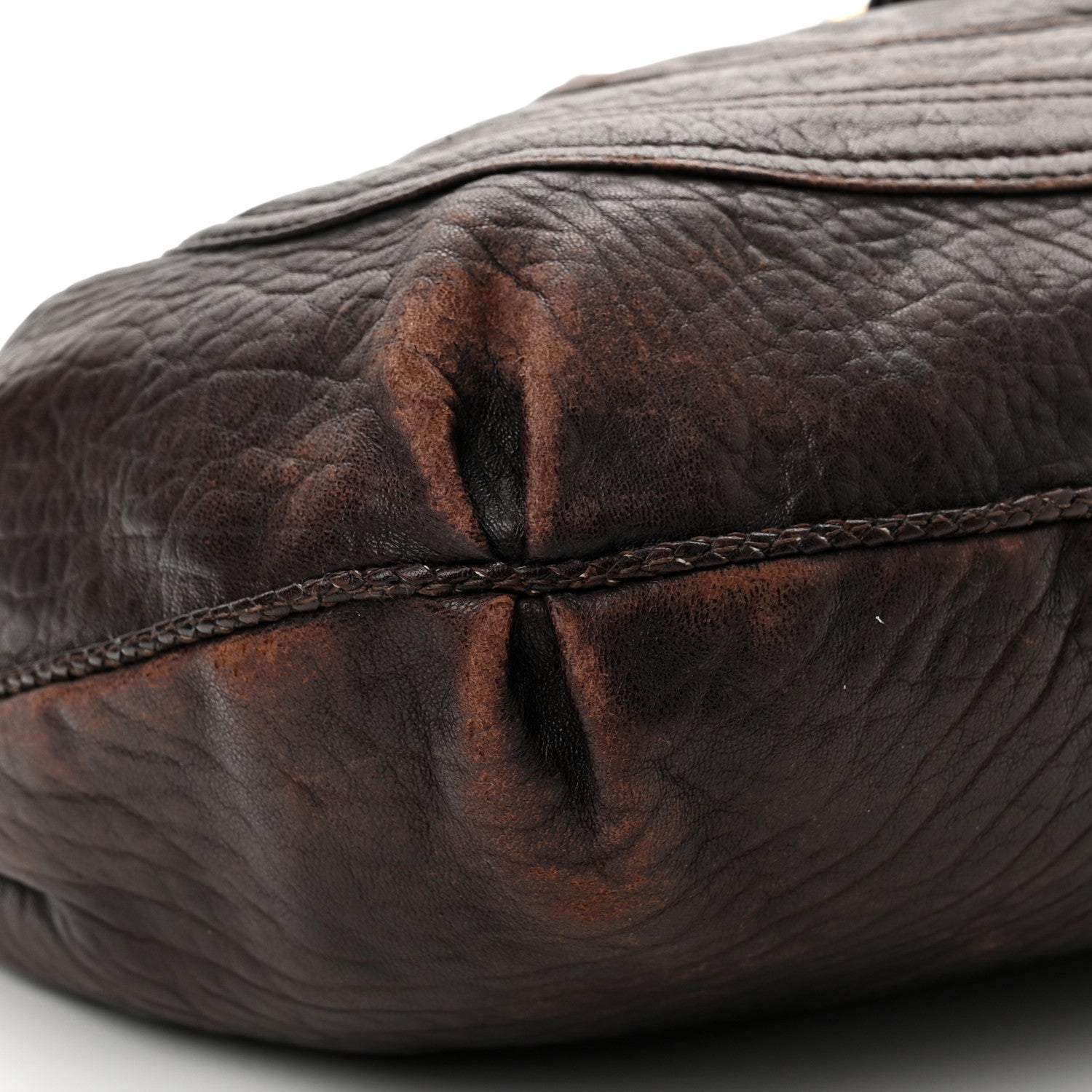 Fendi Nappa Nuvolata Spy Hobo Moro 9 of 11