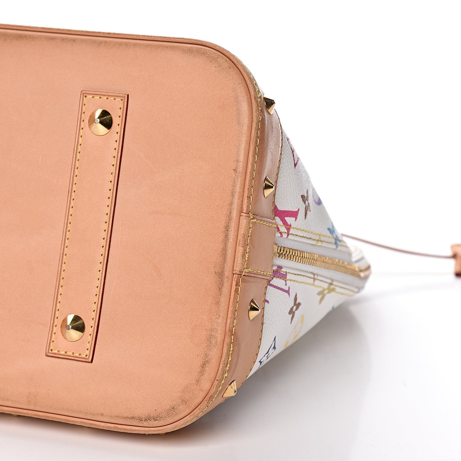 Louis Vuitton Monogram Multicolor Alma GM White 11 of 15