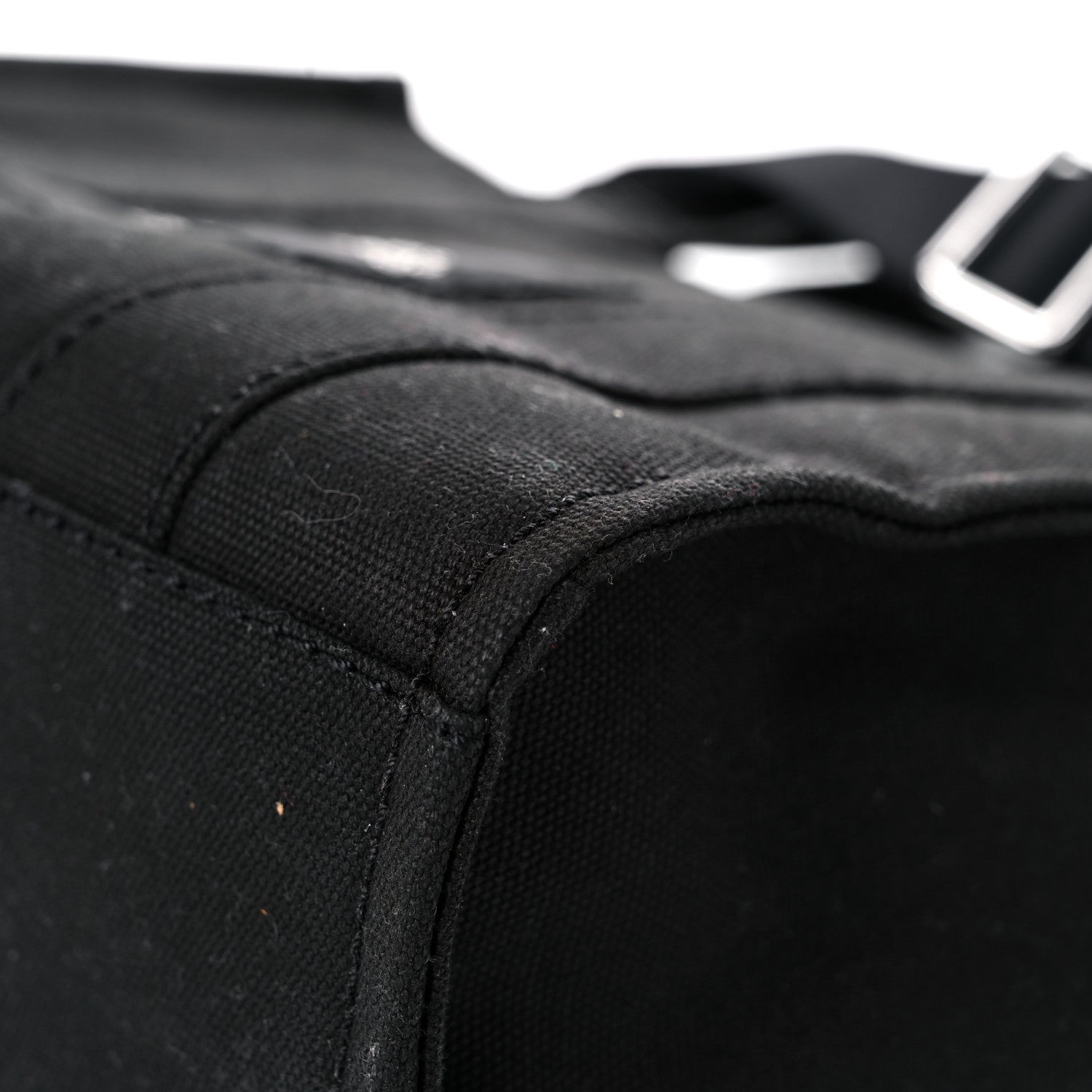 Marc Jacobs Cotton Canvas Mini The Traveler Tote Bag Black 10 of 11