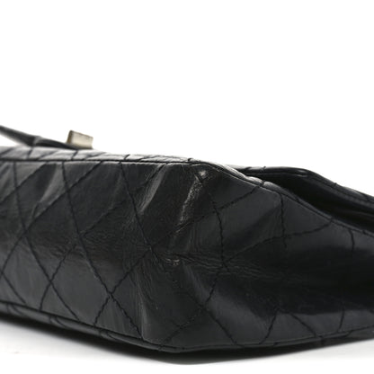 Chanel Aged Calfskin Quilted 50th Anniversary 2.55 Reissue 226 Black 10 of 11