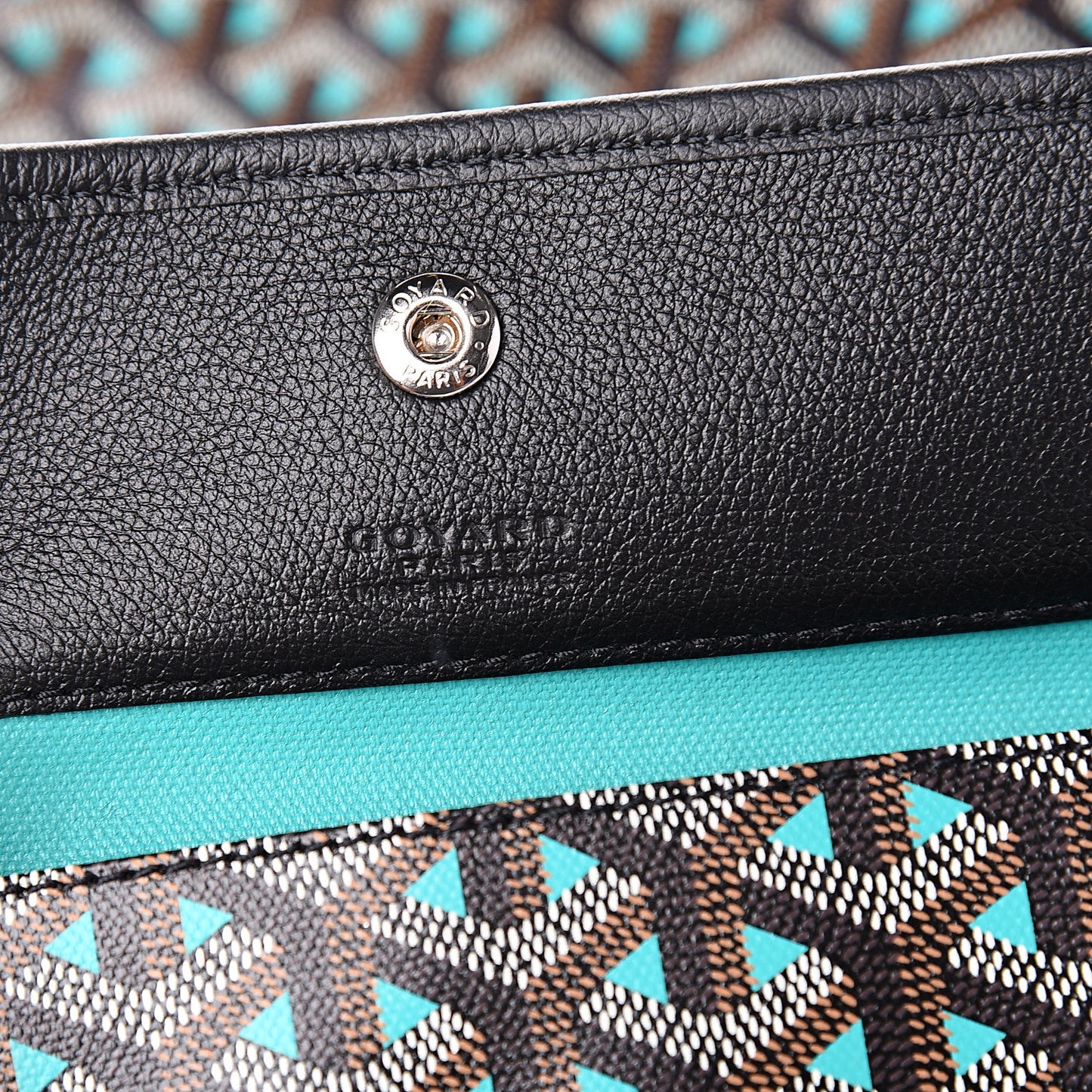 Goyardine Saint Louis Claire Voie GM Black Blue