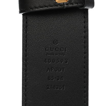 Gucci Calfskin Double G 40mm Belt 85 34 Black 3 of 4