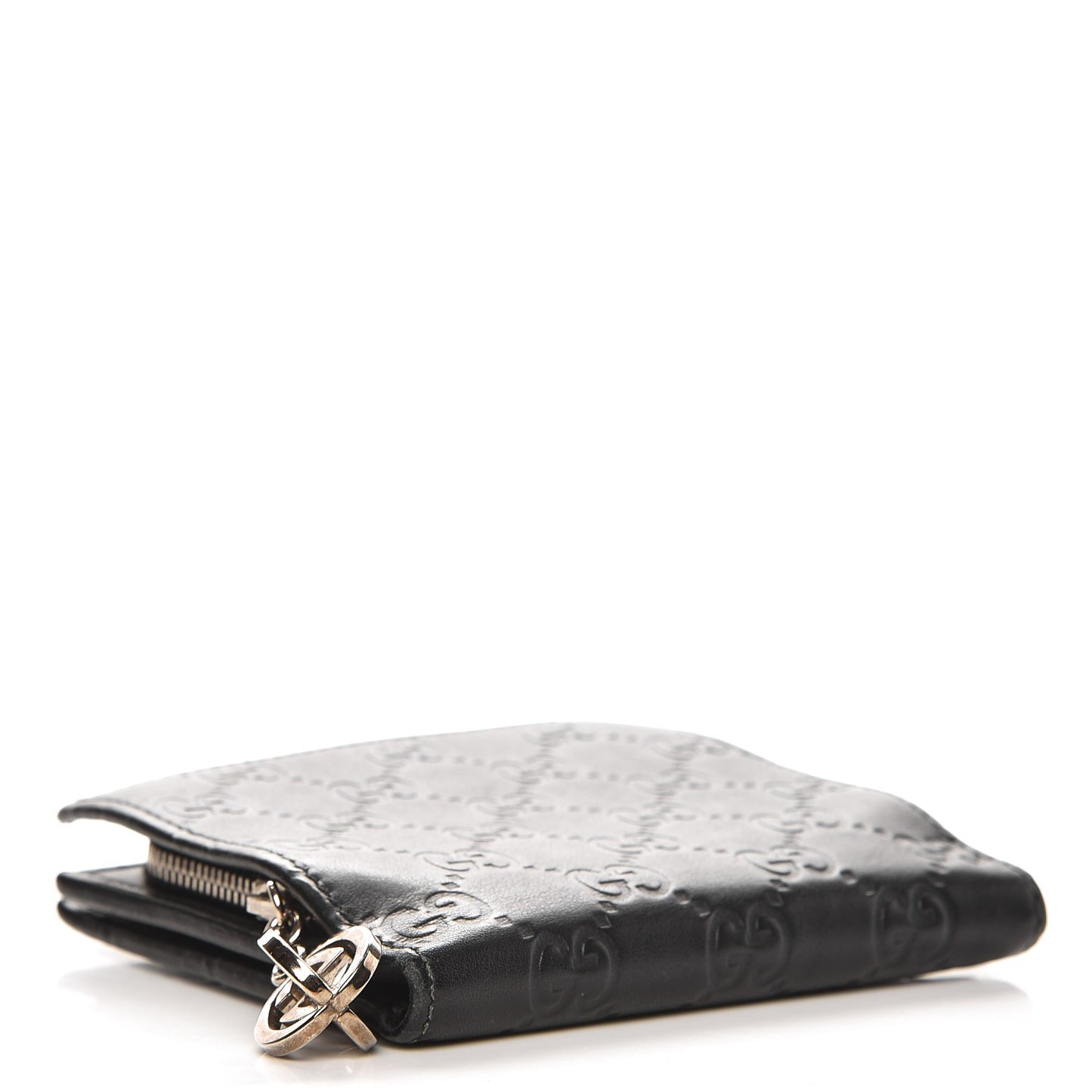 Guccissima Twins French Wallet Black