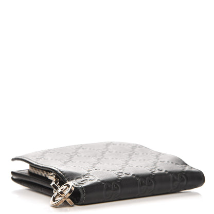 Gucci Guccissima Twins French Wallet Black 4 of 8