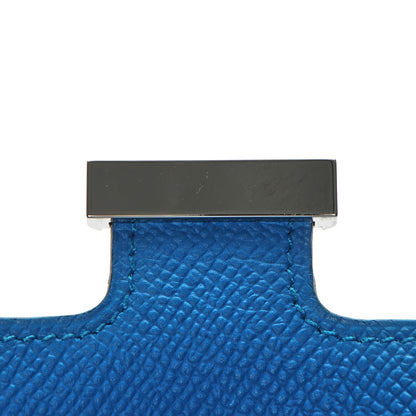 Hermes Epsom Constance Short Wallet Bleu Zanzibar 10 of 20