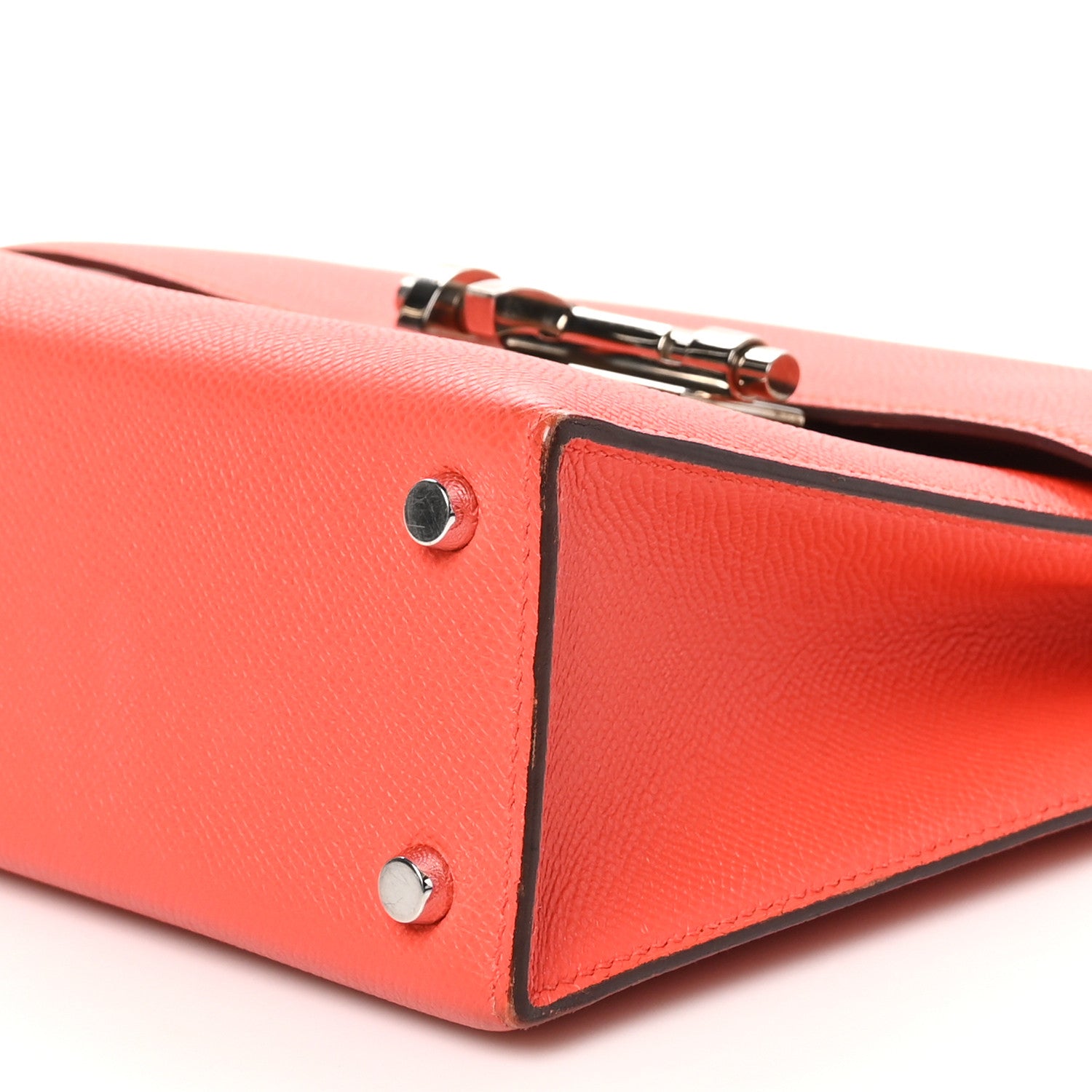 Hermes Epsom Verrou 21 Rouge Tomate 10 of 10