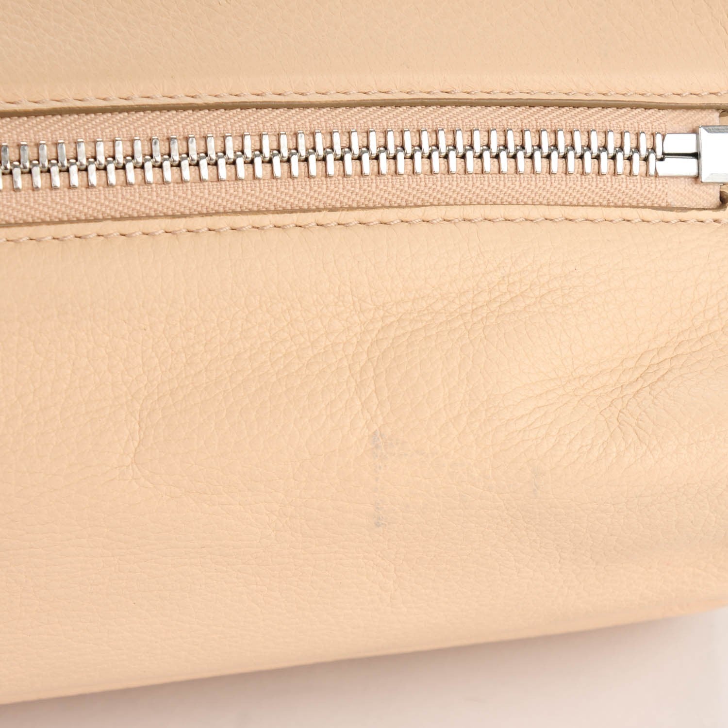 Chloe Calfskin Dalston Clutch Angora Beige Black 10 of 11