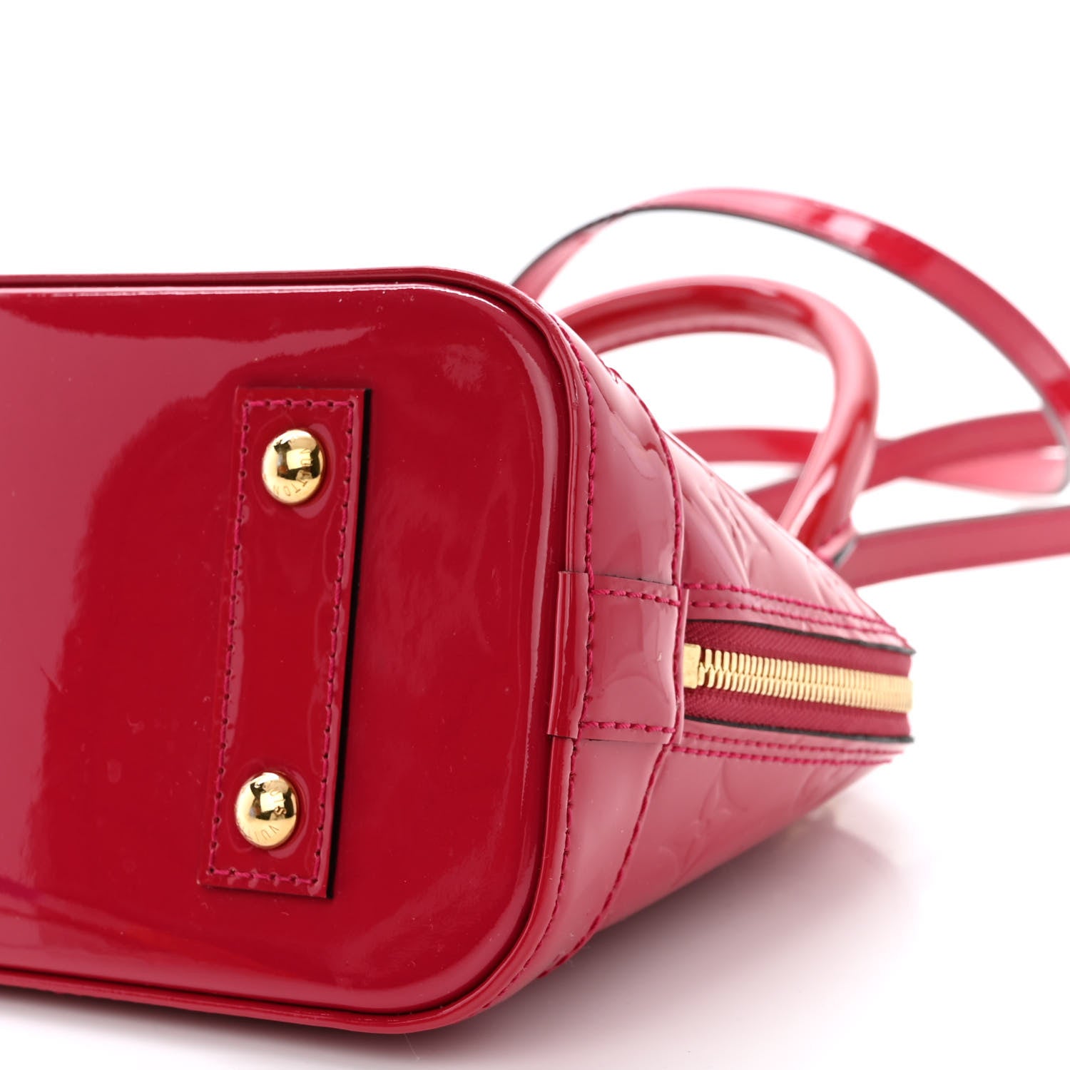 Louis Vuitton Vernis Alma BB Rose Indien 10 of 13