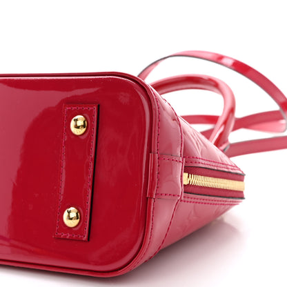 Louis Vuitton Vernis Alma BB Rose Indien 10 of 13