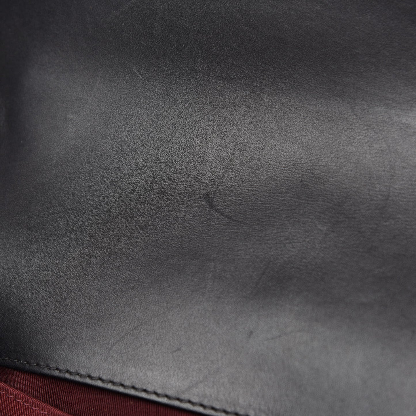Caviar Suede Calfskin Chevron Medium Boy Flap Black