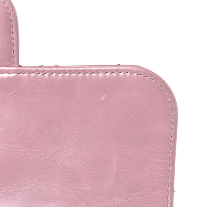Chanel Glazed Calfskin Quilted Mini Coco Pleats Flap Pink 8 of 10