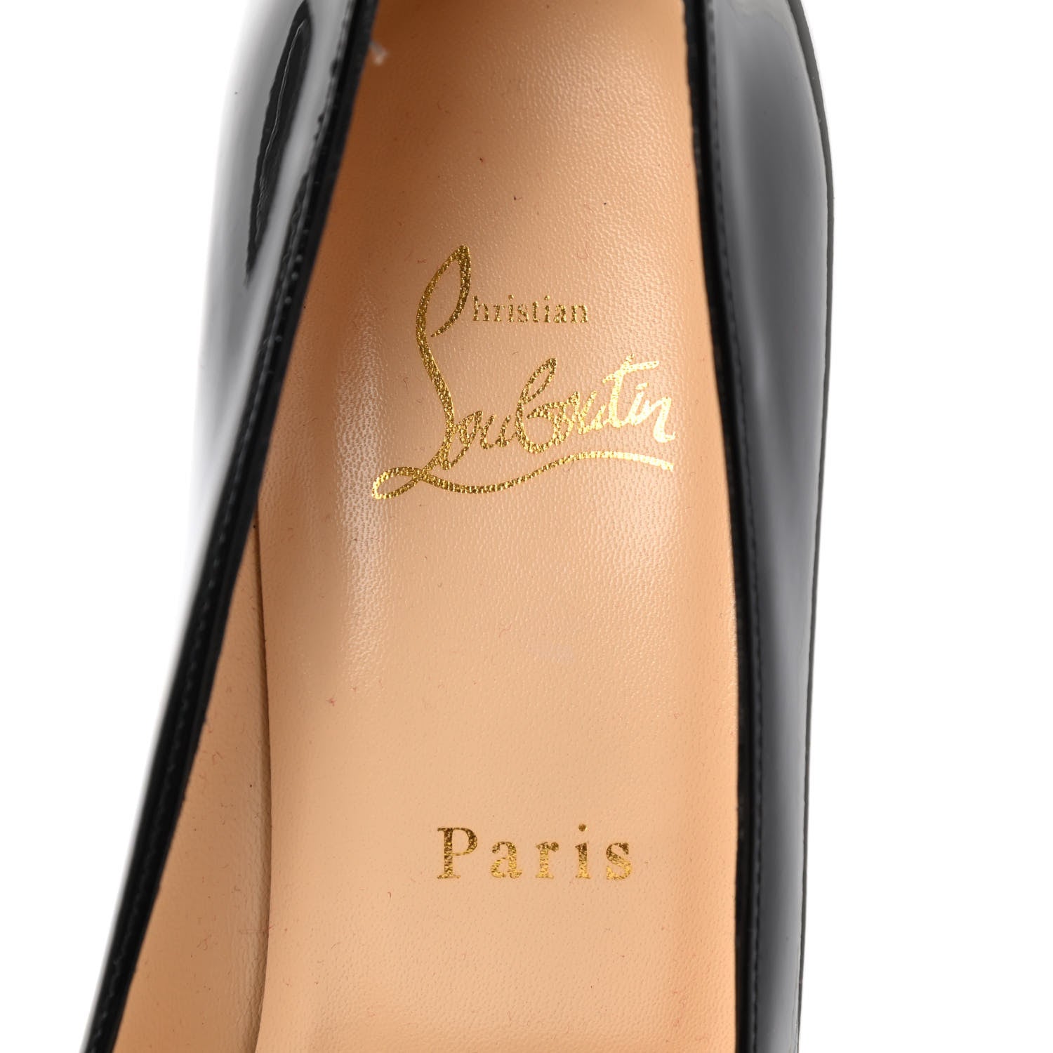 Christian Louboutin Patent Simple 100 Pumps 39.5 Black 8 of 10