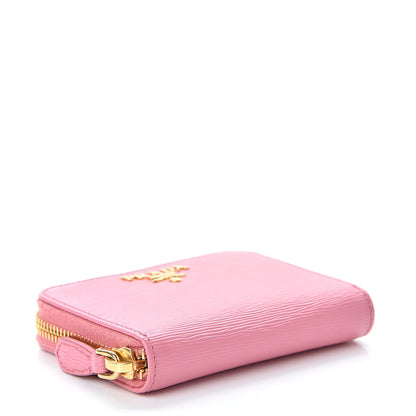 Prada Vitello Move Metal Coin Purse Geranio 4 of 8