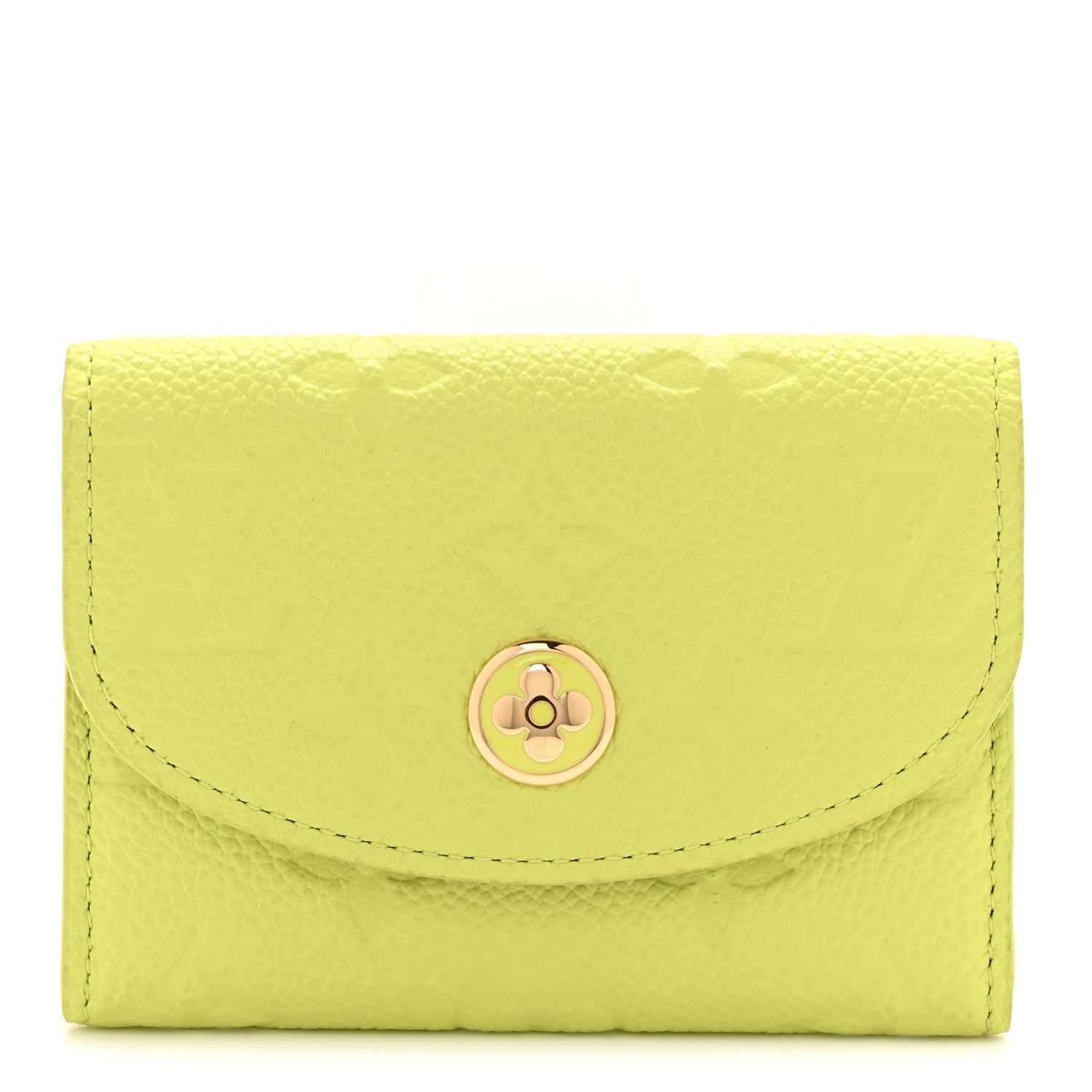 Louis Vuitton Empreinte Rosalie Coin Purse Zesty Lime 1 of 6