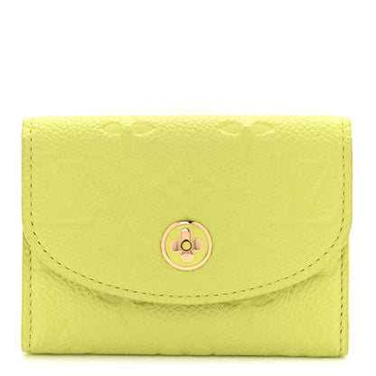 Louis Vuitton Empreinte Rosalie Coin Purse Zesty Lime 1 of 6