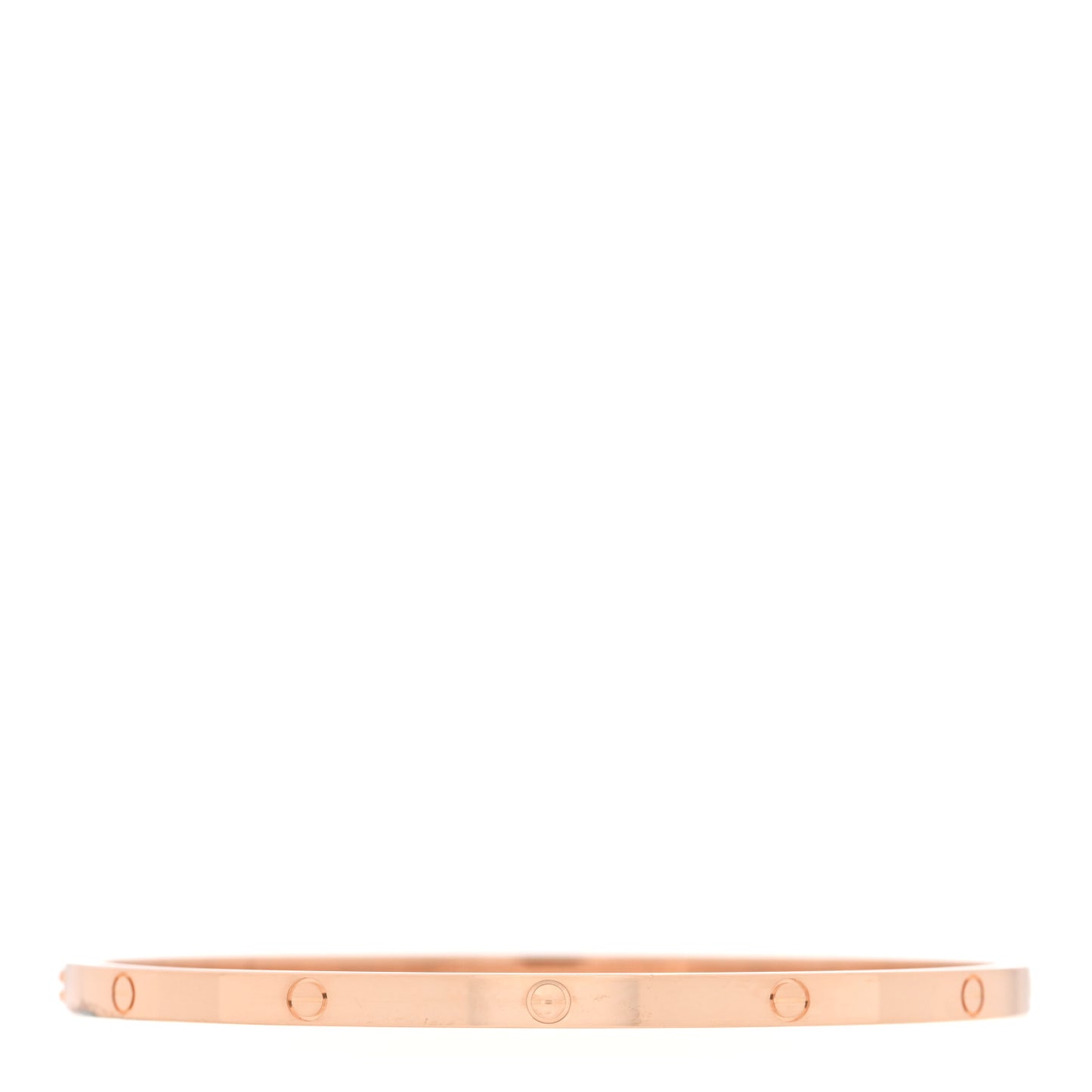 18K Pink Gold Small LOVE Bracelet 19