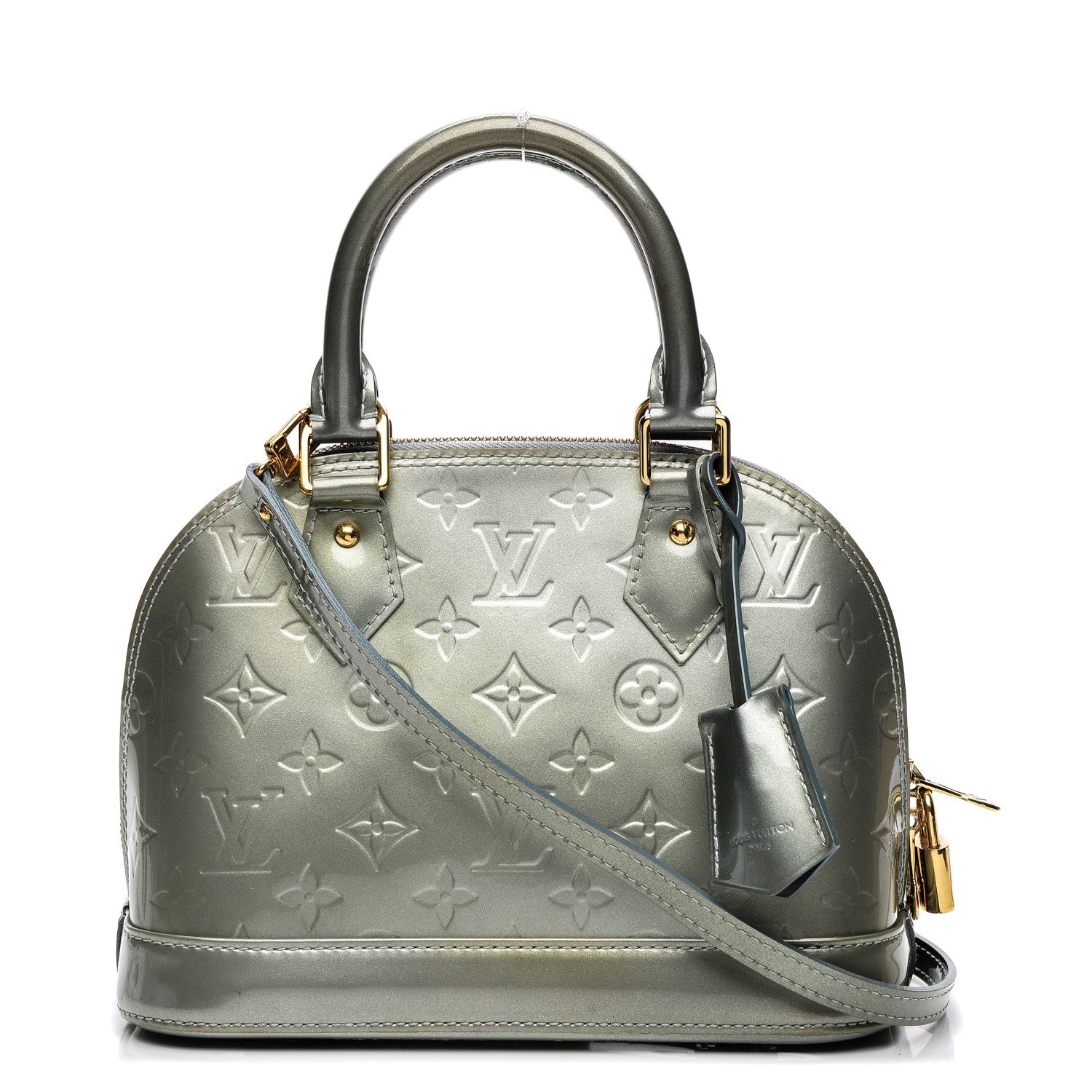Louis Vuitton Vernis Alma BB Givre 1 of 8