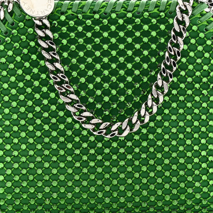 Stella McCartney Mesh Crystal Mini Falabella Crossbody Bag Green 8 of 11